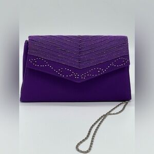Aussie Austine Original purple jeweled purse